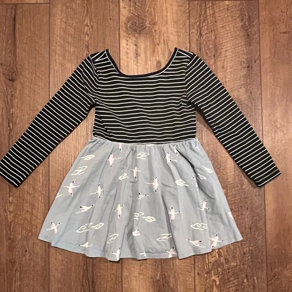 Hanna Anderson and Tea Collection Toddler Girl Dress Bundle, size 4